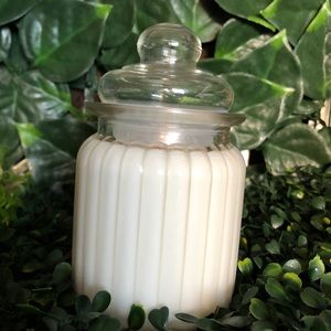 Handmade Soy Wax 10oz. scented candles in Glass Jar with wooden wicks